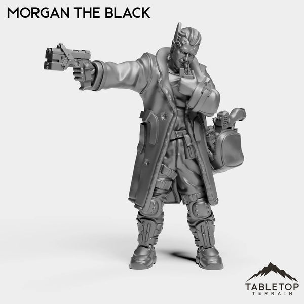 Tabletop Terrain Miniature Morgan The Black - Micromachines Corp