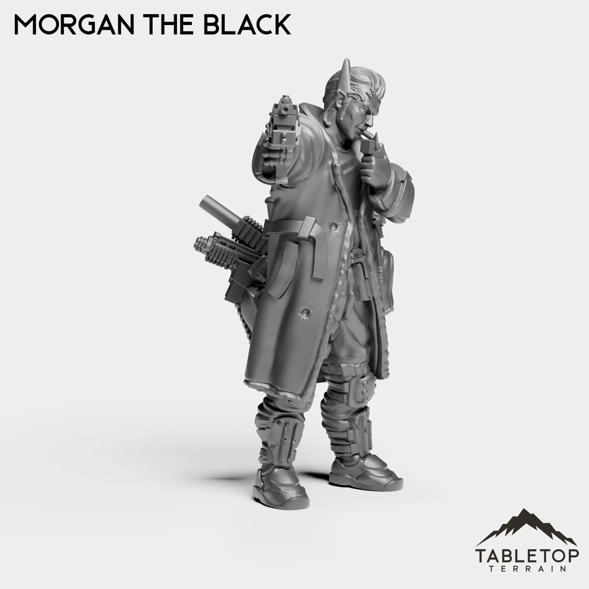 Tabletop Terrain Miniature Morgan The Black - Micromachines Corp