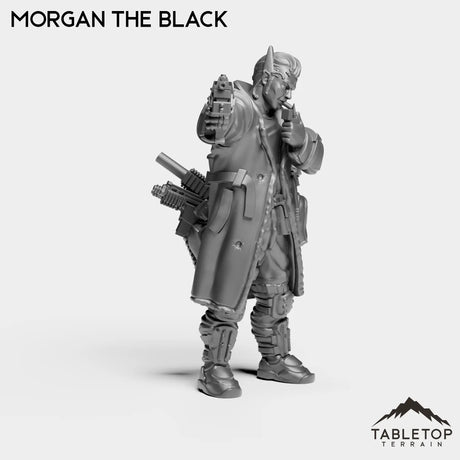 Tabletop Terrain Miniature Morgan The Black - Micromachines Corp