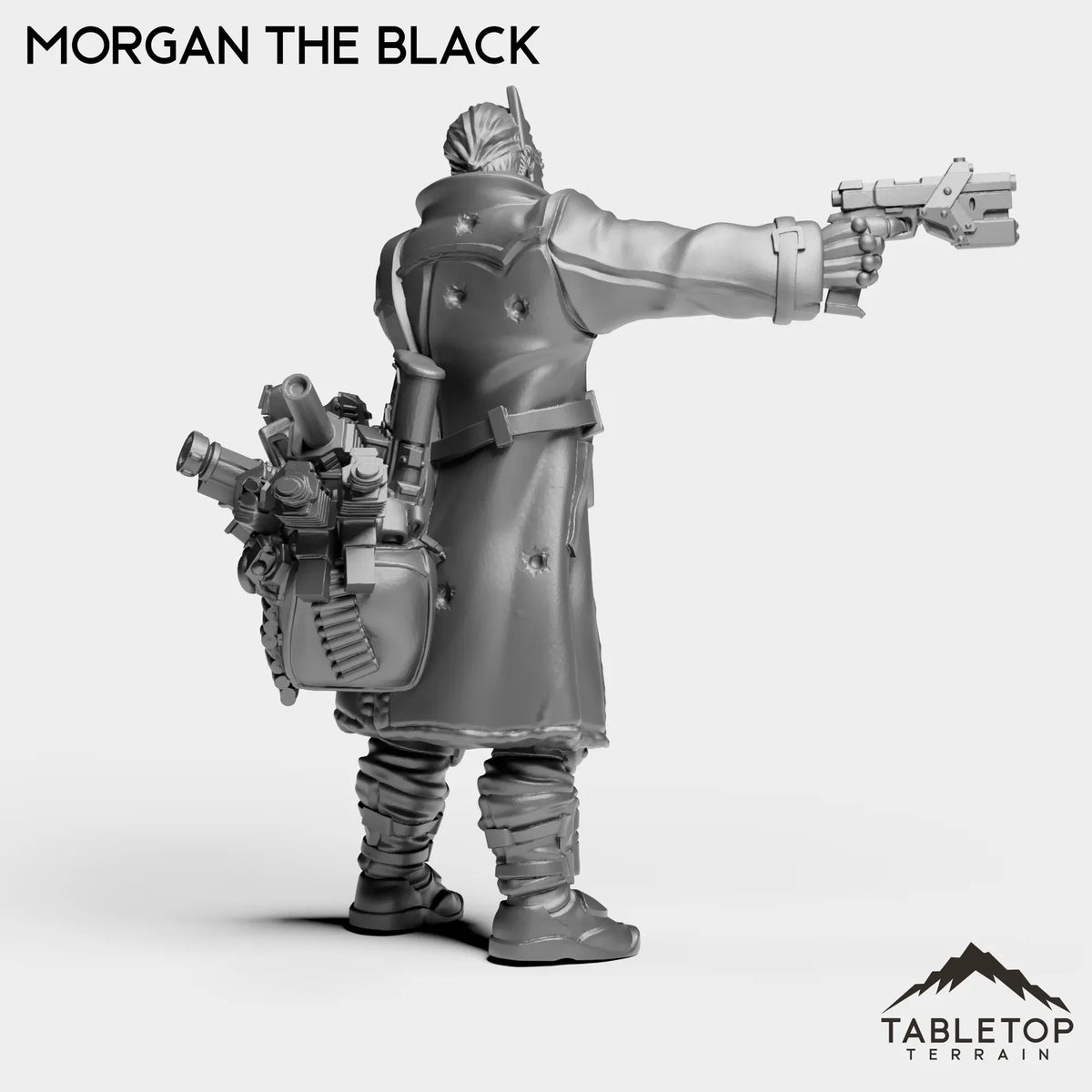 Tabletop Terrain Miniature Morgan The Black - Micromachines Corp