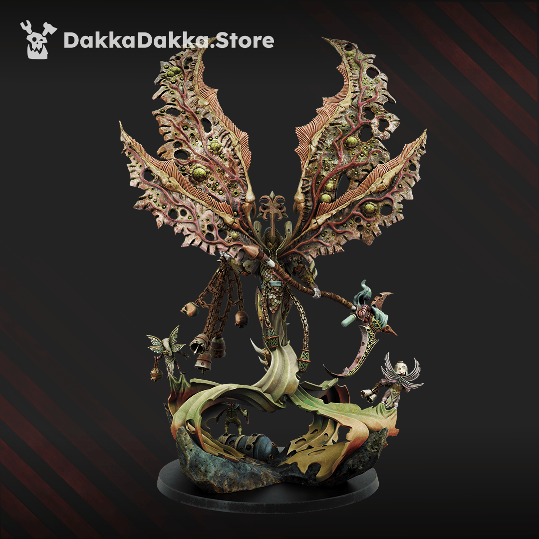 Tabletop Terrain Miniature Morticia The Morbid Queen