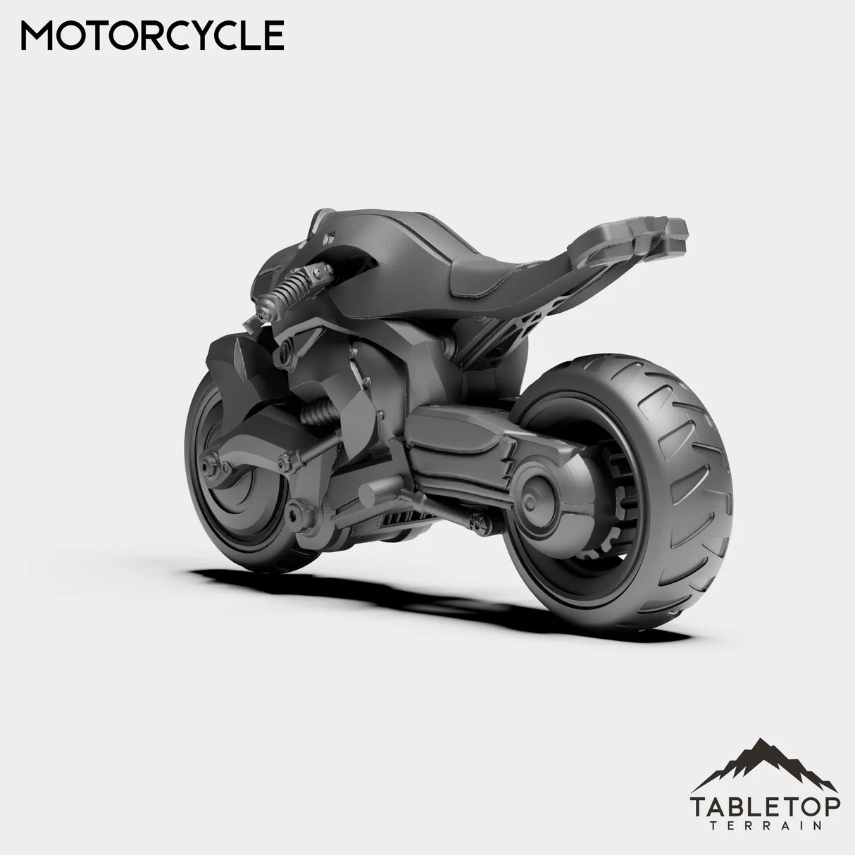 Tabletop Terrain Miniature Motorcycle - The Tribe