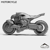 Tabletop Terrain Miniature Motorcycle - The Tribe
