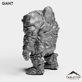 Tabletop Terrain Miniature Mountain Giant Boss