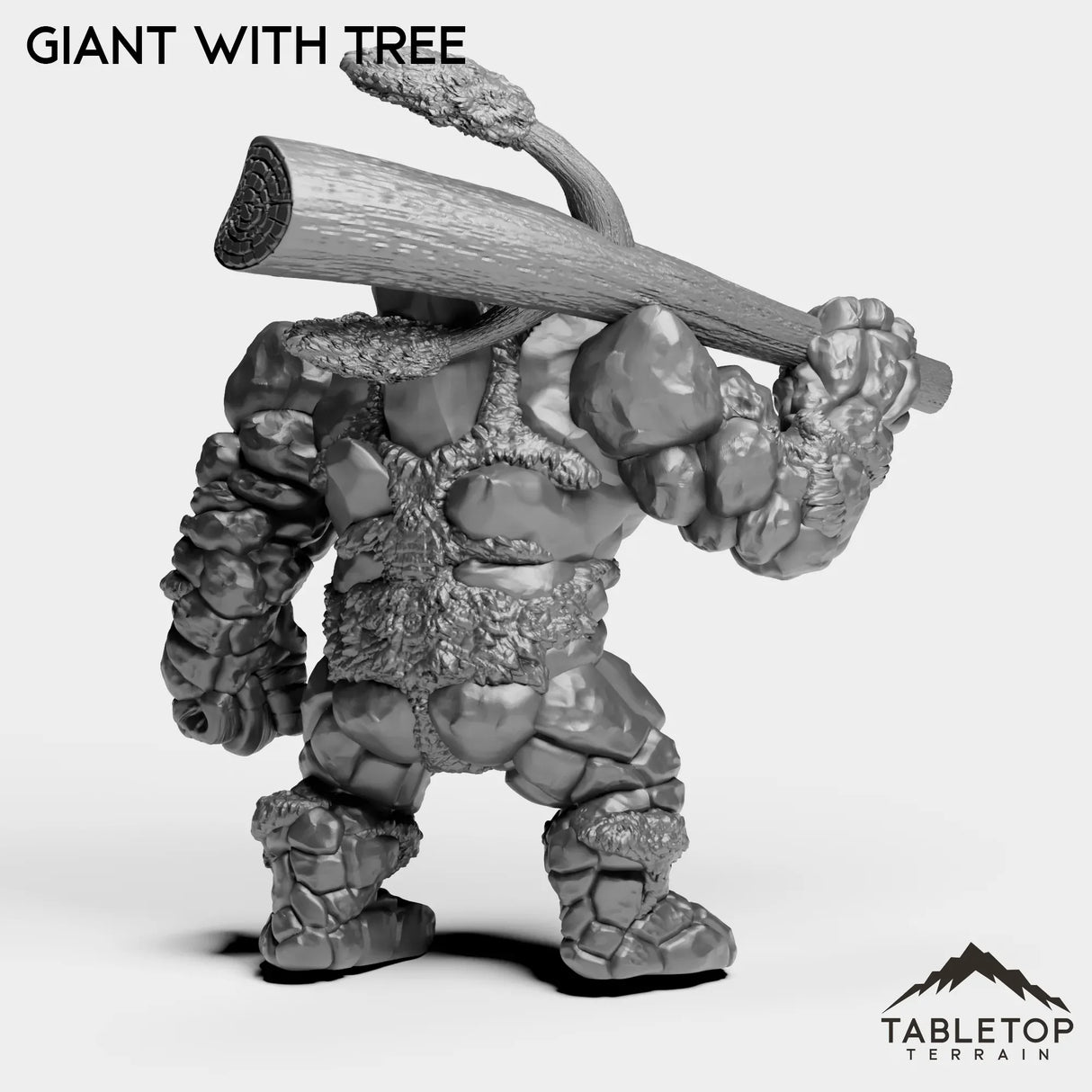 Tabletop Terrain Miniature Mountain Giant Boss