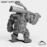 Tabletop Terrain Miniature Mountain Giant Boss
