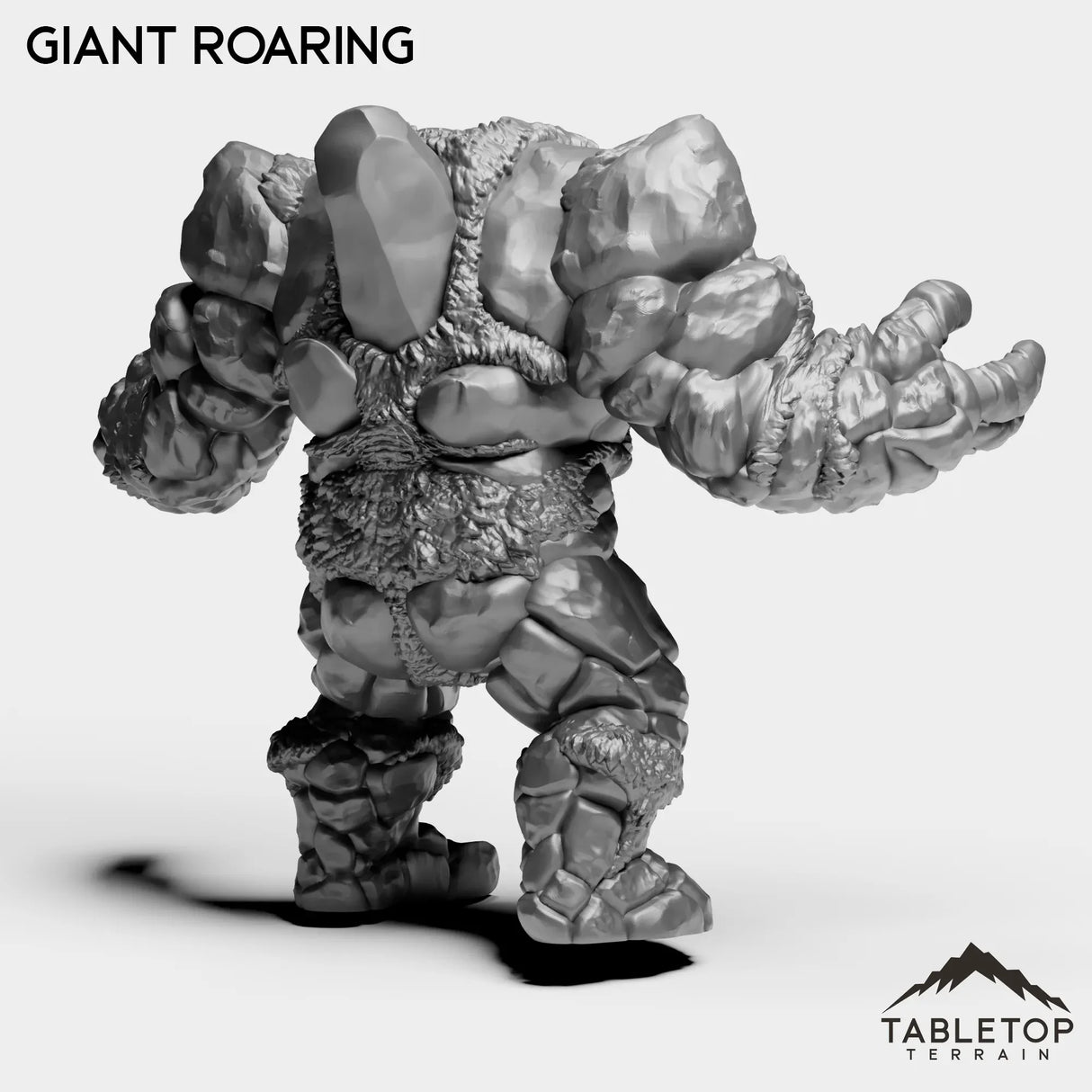 Tabletop Terrain Miniature Mountain Giant Boss
