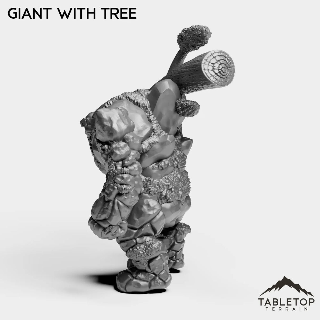 Tabletop Terrain Miniature Mountain Giant Boss