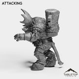 Tabletop Terrain Miniature Mountain Minotaur Caster