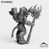 Tabletop Terrain Miniature Mountain Minotaur Caster