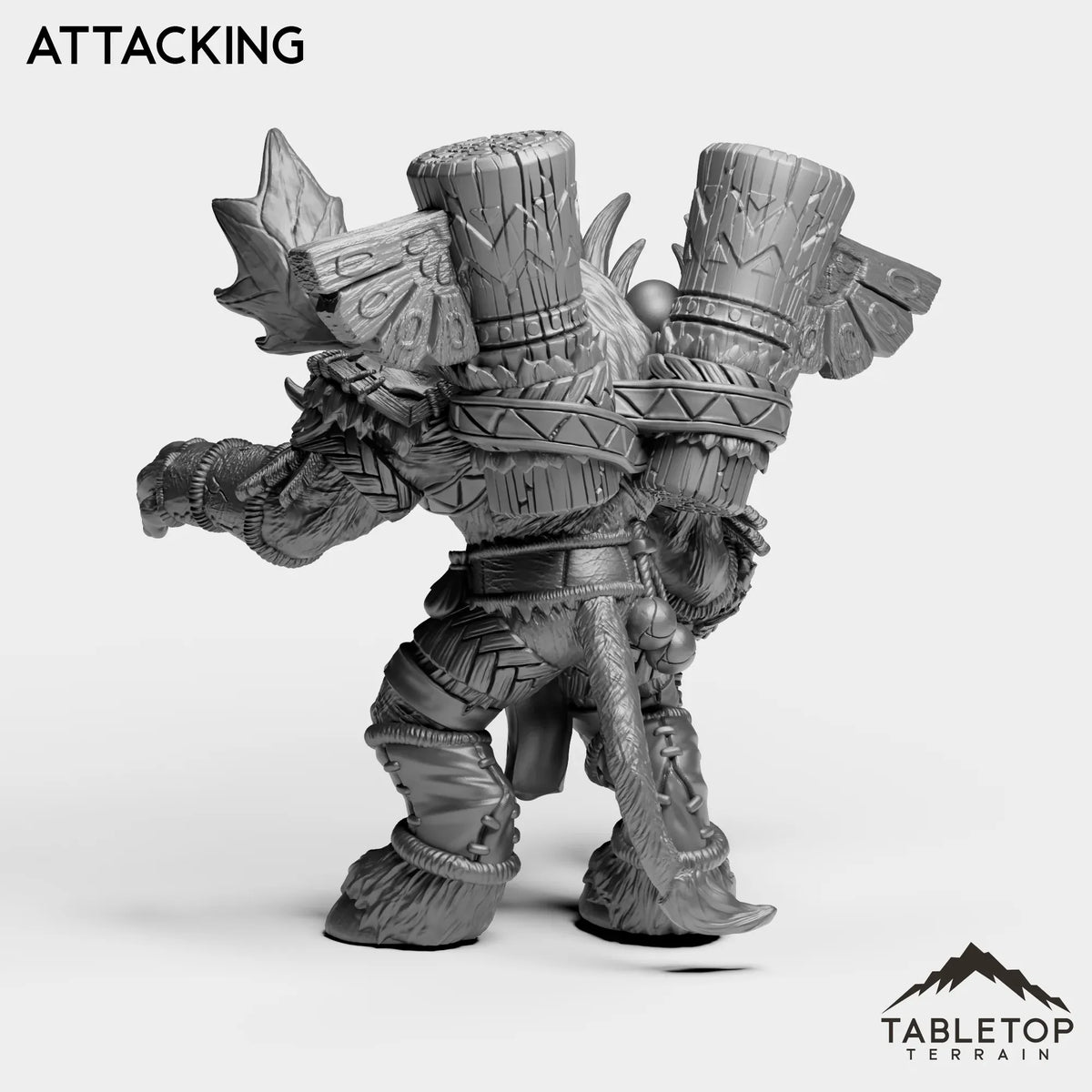 Tabletop Terrain Miniature Mountain Minotaur Caster