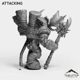 Tabletop Terrain Miniature Mountain Minotaur Caster