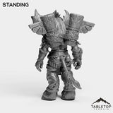 Tabletop Terrain Miniature Mountain Minotaur Female
