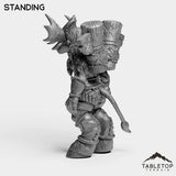 Tabletop Terrain Miniature Mountain Minotaur Female