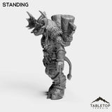 Tabletop Terrain Miniature Mountain Minotaur Female