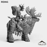 Tabletop Terrain Miniature Mountain Minotaur Female