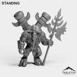 Tabletop Terrain Miniature Mountain Minotaur Leader