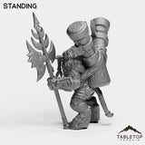 Tabletop Terrain Miniature Mountain Minotaur Leader