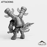 Tabletop Terrain Miniature Mountain Minotaur Leader