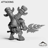 Tabletop Terrain Miniature Mountain Minotaur Leader