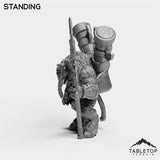 Tabletop Terrain Miniature Mountain Minotaur Leader