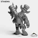 Tabletop Terrain Miniature Mountain Minotaur Leader