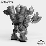 Tabletop Terrain Miniature Mountain Minotaur Warrior