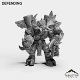 Tabletop Terrain Miniature Mountain Minotaur Warrior