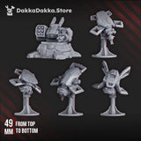 Tabletop Terrain Miniature MSC 2nd Assault Team  (x15)