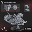 Tabletop Terrain Miniature MSC APC "Cometail"