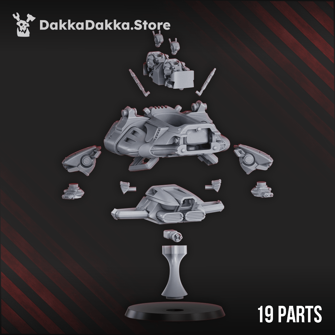 Tabletop Terrain Miniature MSC APC "Cometail"