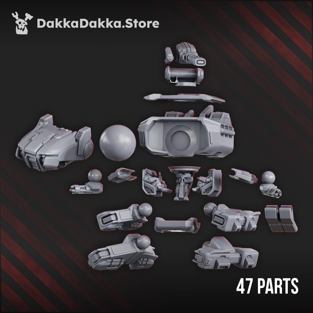 Tabletop Terrain Miniature MSC APC "Solarwind"