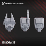 Tabletop Terrain Miniature MSC Assault Team (build kit)