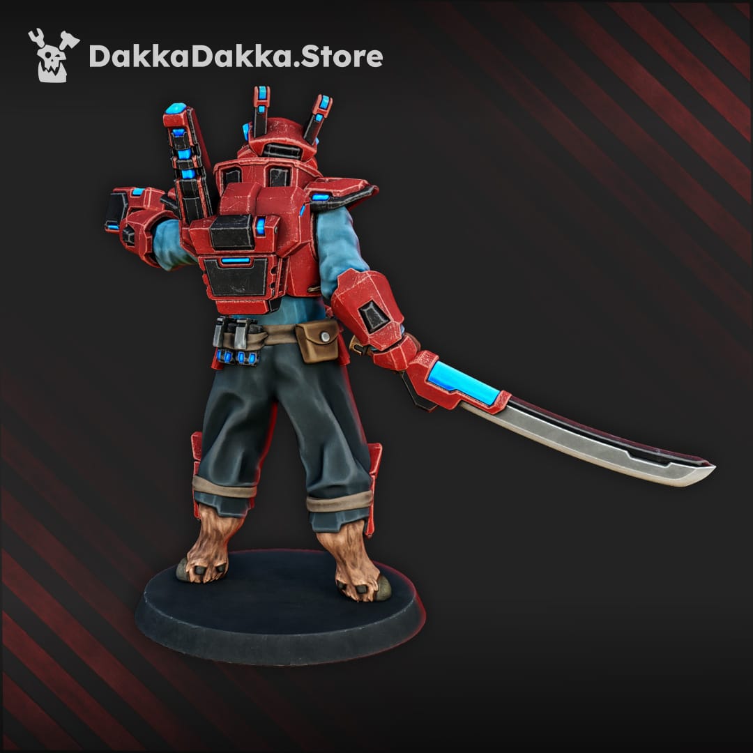 Tabletop Terrain Miniature MSC Breakout Warrior (Promo Model)