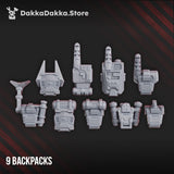 Tabletop Terrain Miniature MSC Operations Team 2nd Division (build kit)
