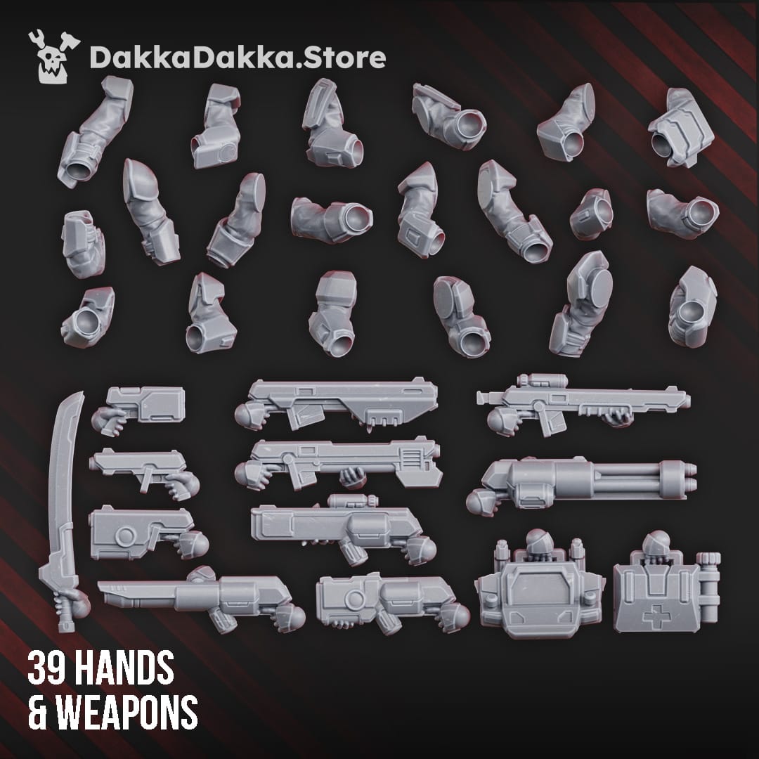 Tabletop Terrain Miniature MSC Operations Team 2nd Division (build kit)