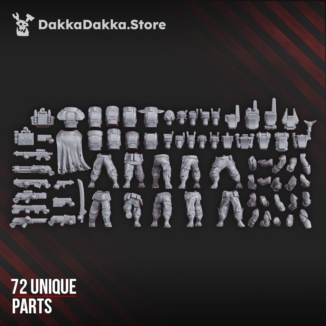 Tabletop Terrain Miniature MSC Operations Team 2nd Division (build kit)