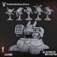 Tabletop Terrain Miniature MSC Robot Planes & Turret