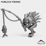 Tabletop Terrain Miniature Murloc Fishing