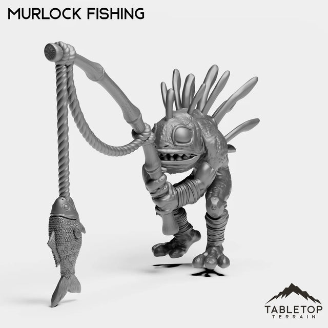 Tabletop Terrain Miniature Murloc Fishing