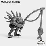 Tabletop Terrain Miniature Murloc Fishing