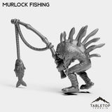 Tabletop Terrain Miniature Murloc Fishing