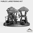 Tabletop Terrain Miniature Murloc Large Fishing Hut Diorama