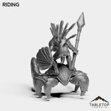Tabletop Terrain Miniature Murloc on Crab Mount