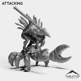 Tabletop Terrain Miniature Murloc on Crab Mount