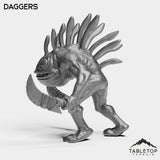 Tabletop Terrain Miniature Murlocs Attacking