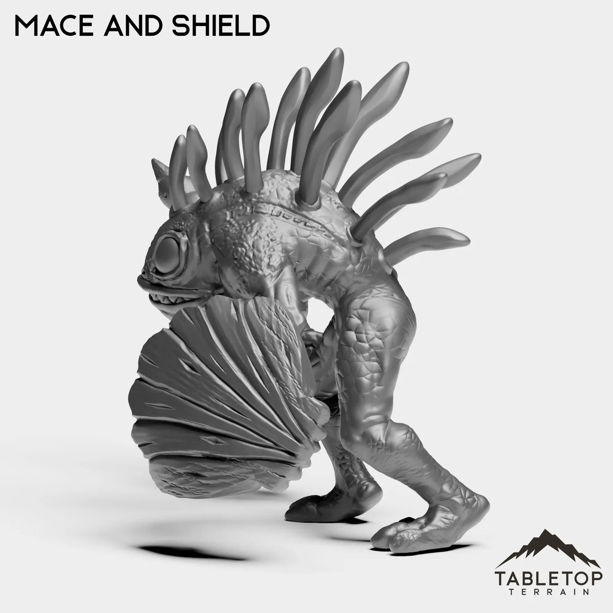 Tabletop Terrain Miniature Murlocs Attacking