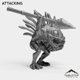 Tabletop Terrain Miniature Murlocs with Spears