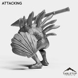 Tabletop Terrain Miniature Murlocs with Spears