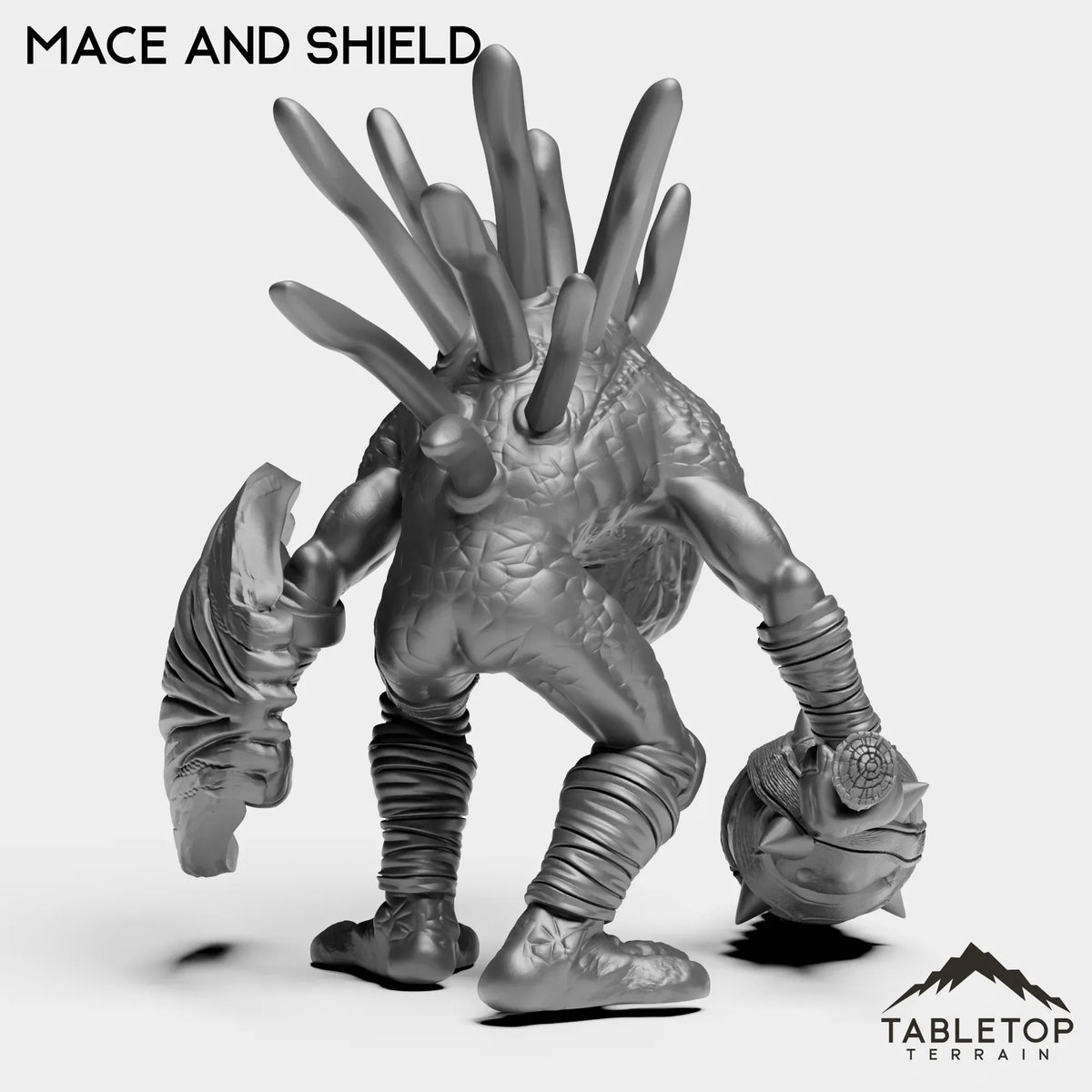 Tabletop Terrain Miniature Murlocs with Weapons